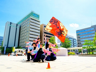 久留米大学よさこい愛好会颯華の写真