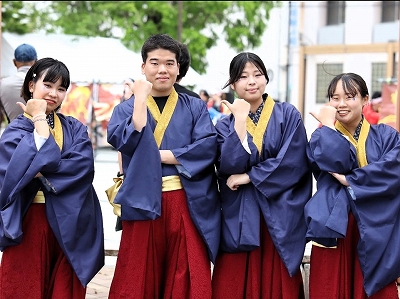 九州看護福祉大学 飛羽隊の写真